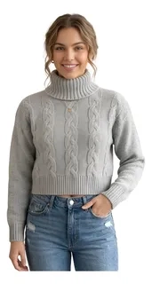 SWEATER LANA MUJER OTOÑO INVIERNO. GRUESO 7022 - 1