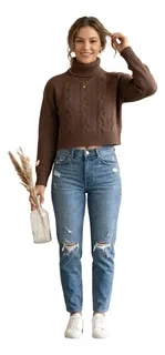 SWEATER LANA MUJER OTOÑO INVIERNO. GRUESO 7022 - 2