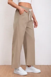 PANTALON MUJER RECTO TIRO ALTO. WIDE. COLORES 115 - 3