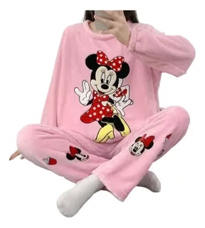 PIJAMA MUJER POLAR. INVIERNO CALIDAD PREMIUM 024 - 1