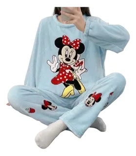 PIJAMA MUJER POLAR. INVIERNO CALIDAD PREMIUM 024 - 1