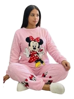 PIJAMA MUJER POLAR. INVIERNO CALIDAD PREMIUM 024 - 2