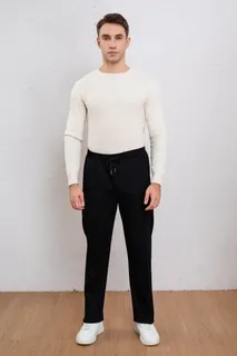 PANTALON BUZO RECTO CARGO HOMBRE INVIERNO. JOGGER JUVENIL. 7159 - 2