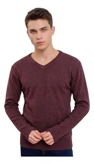 SWEATER TEJIDO HILO HOMBRE CUELLO V. COLORES. 151 - 1
