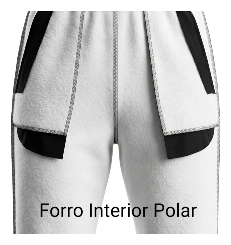 PANTALON MUJER RECTO, BUZO JOGGER VERSATIL, INTERIOR POLAR 0004 - 6