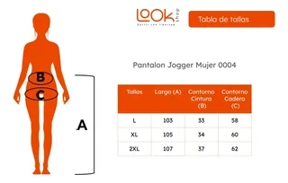 PANTALON MUJER RECTO, BUZO JOGGER VERSATIL, INTERIOR POLAR 0004 - 8