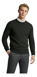 SWEATER HOMBRE CUELLO REDONDO, PULLOVER CLASICO 7250 - 1
