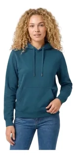 POLERON CANGURO CON CAPUCHA LIVIANO. SIN POLAR MUJER COLORES 137 - 1