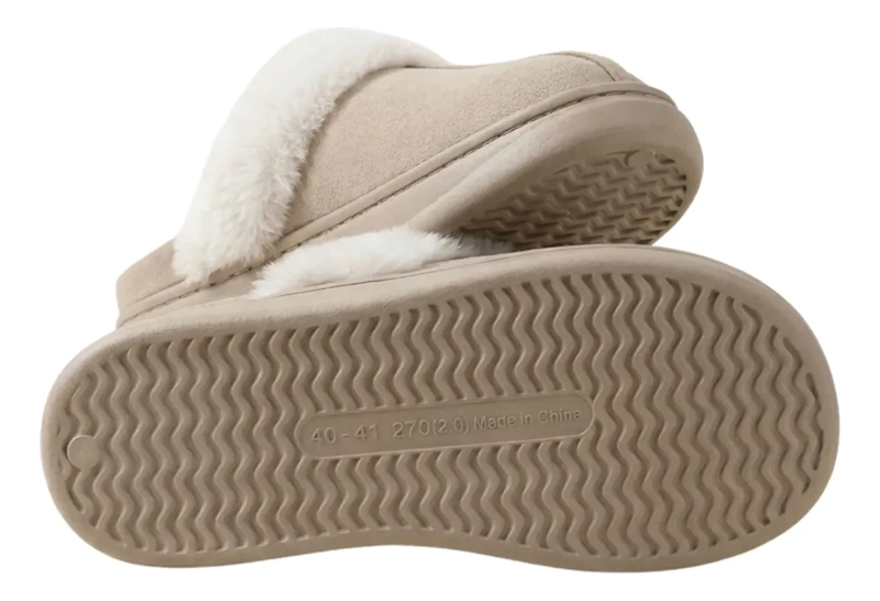PANTUFLAS MUJER INVIERNO CHIPORRO PELUCHE. PLATAFORMA 503 - 7