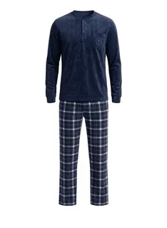 PIJAMA HOMBRE MICROPOLAR INVIERNO TERMICO 2 PIEZAS 5385 - 5