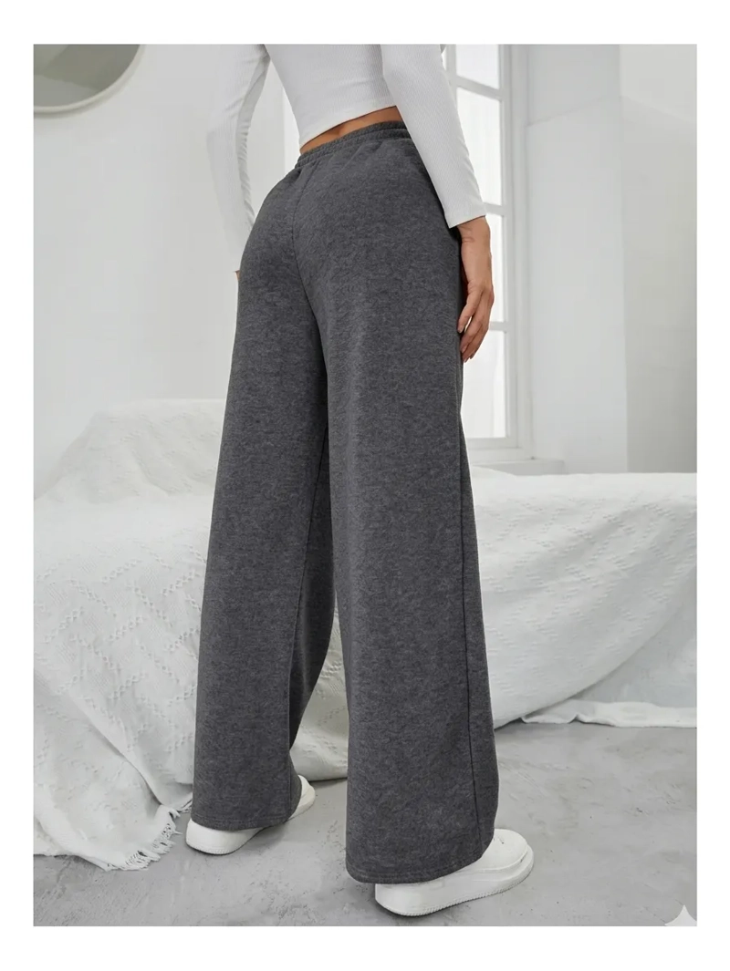 PANTALON JOGGER MUJER RECTO FORRO INTERIOR CORDERITO. GRUESO 8675 - 3