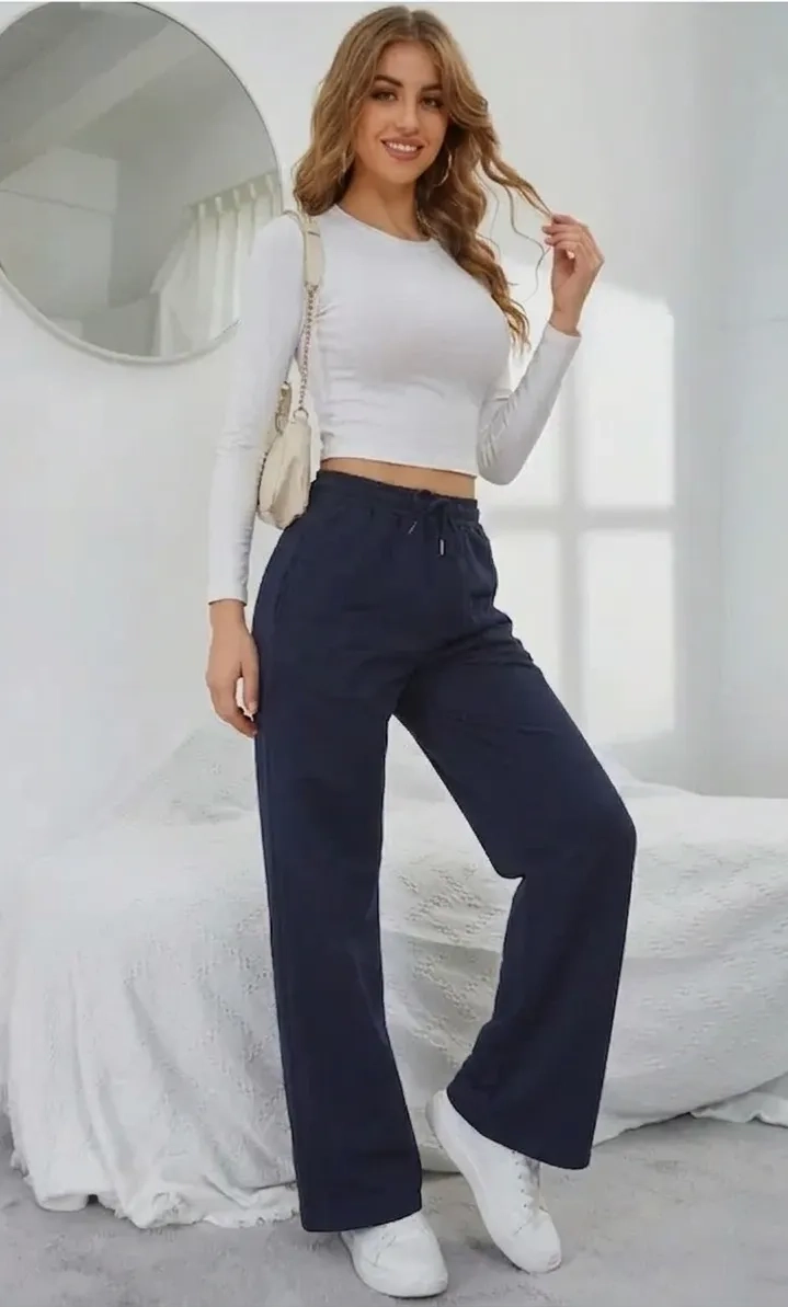 PANTALON JOGGER MUJER RECTO FORRO INTERIOR CORDERITO. GRUESO 8675 - 4