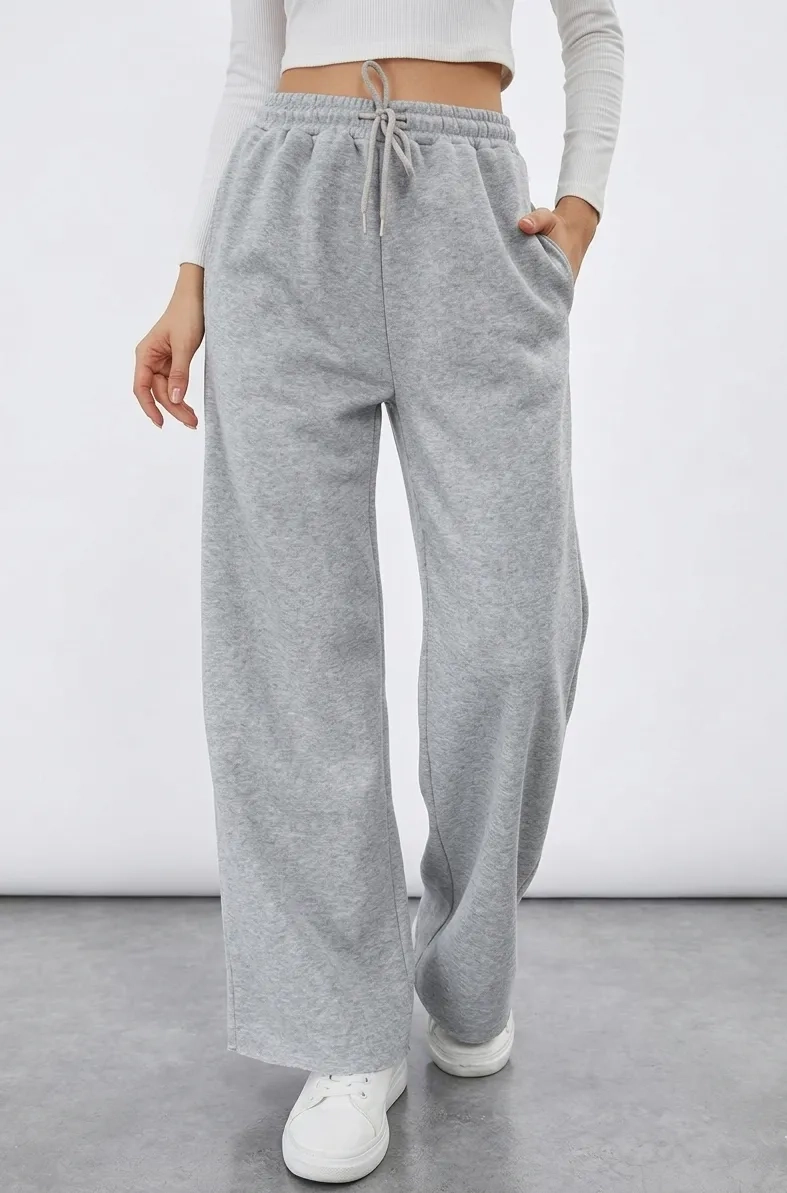 PANTALON JOGGER MUJER RECTO FORRO INTERIOR CORDERITO. GRUESO 8675 - 5