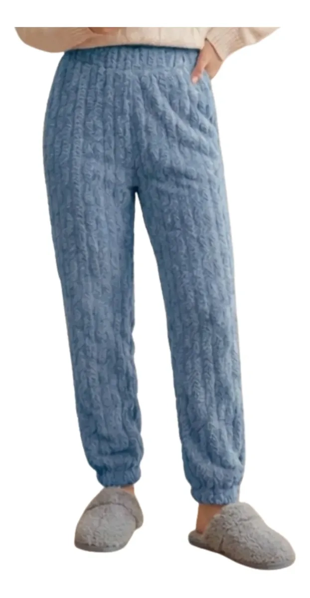 PIJAMA PANTALON DE DORMIR POLAR INVIERNO MUJER, HOMBRE 1085 - 1