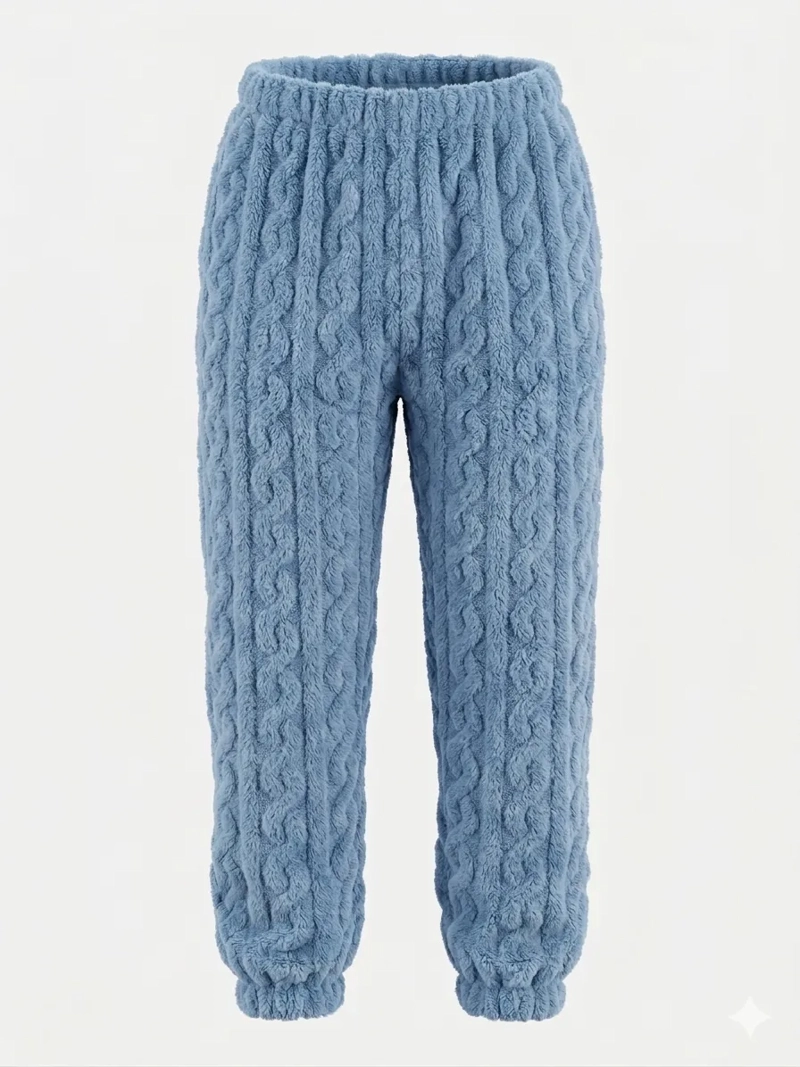 PIJAMA PANTALON DE DORMIR POLAR INVIERNO MUJER, HOMBRE 1085 - 6