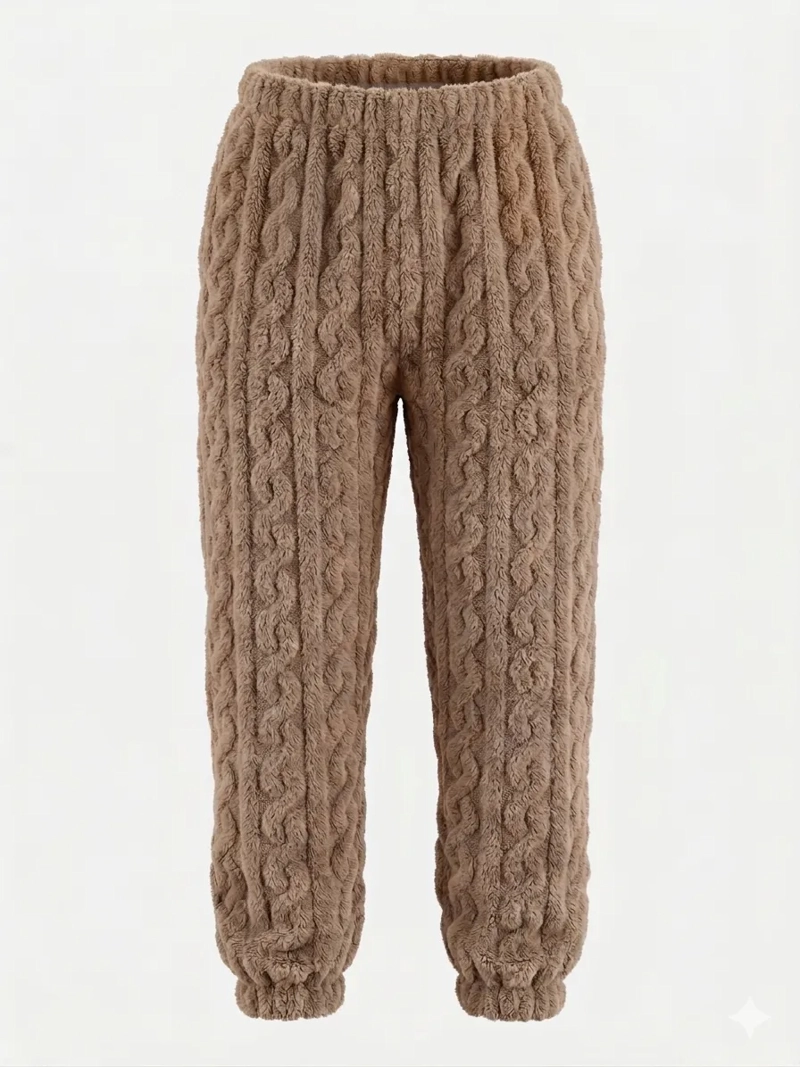 PIJAMA PANTALON DE DORMIR POLAR INVIERNO MUJER, HOMBRE 1085 - 6