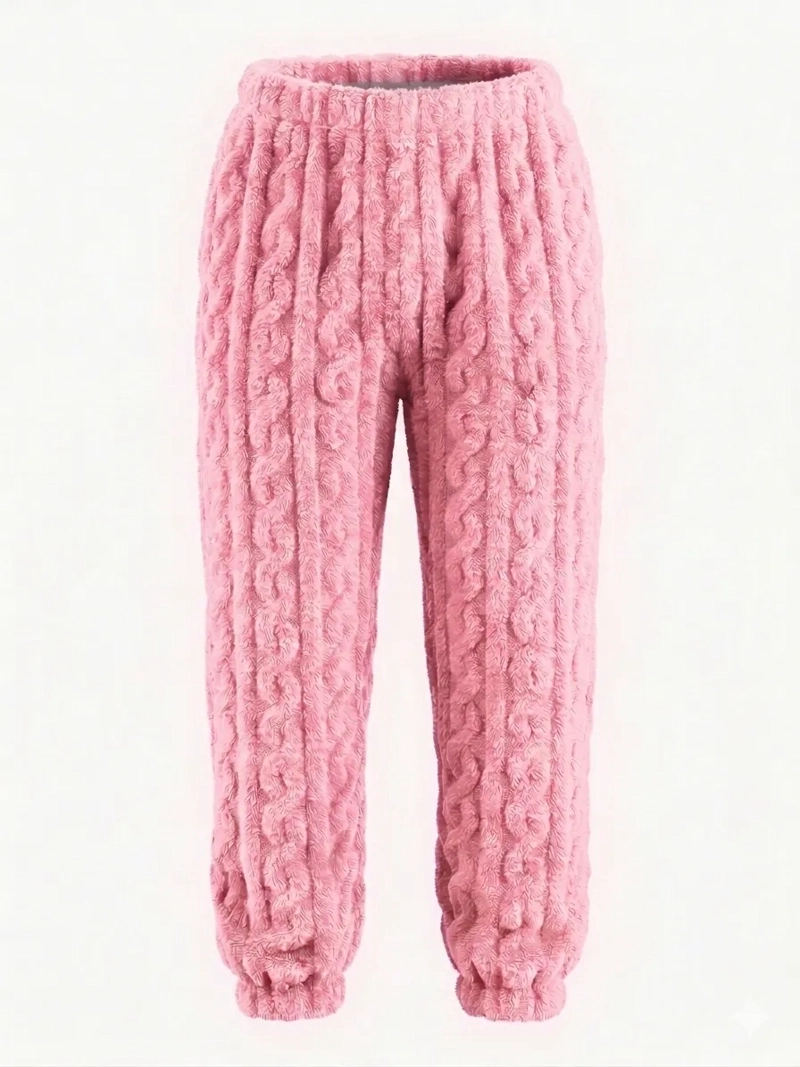 PIJAMA PANTALON DE DORMIR POLAR INVIERNO MUJER, HOMBRE 1085 - 6