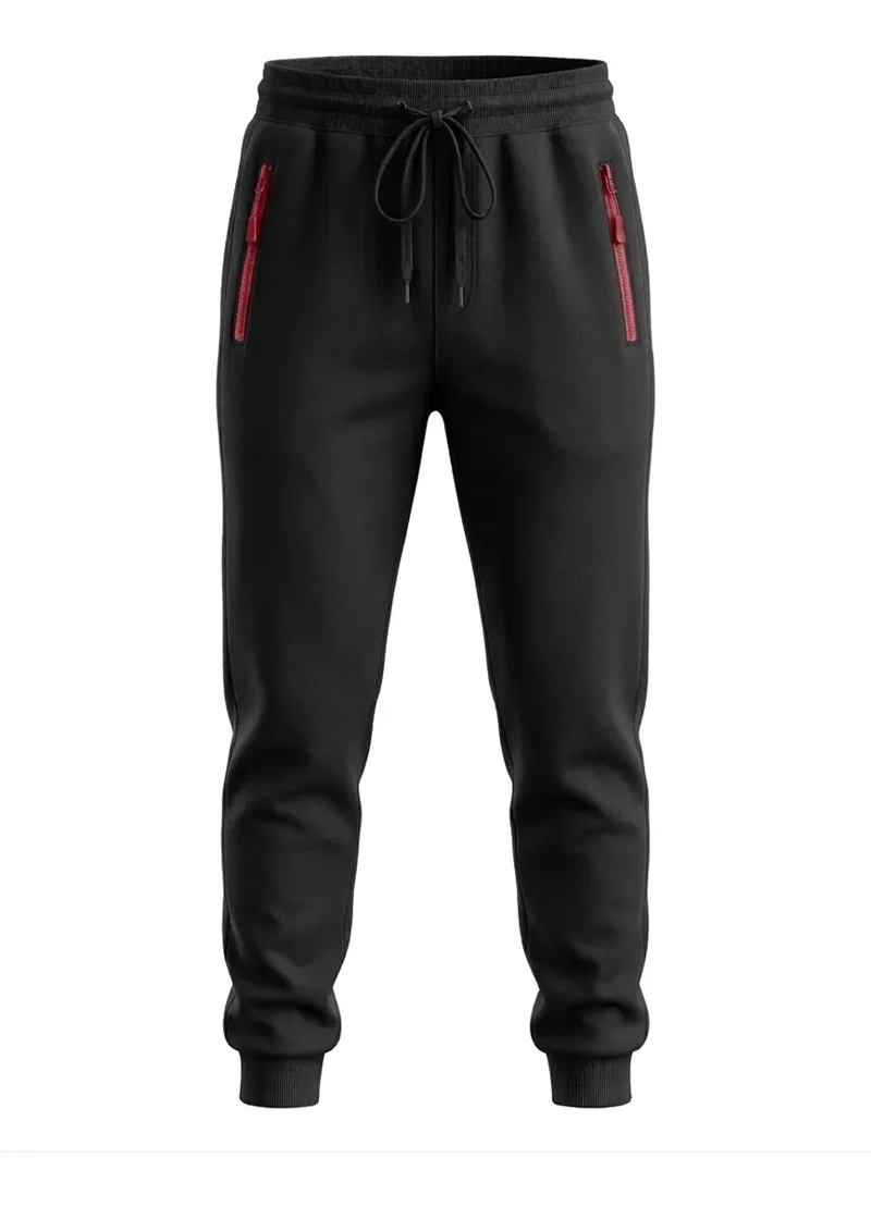 PANTALON JOGGER JUVENIL, NIÑO. FORRO PIEL, TERMICO INVIERNO 0791 - 5
