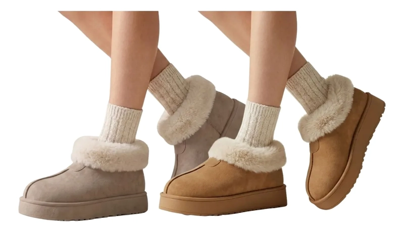 PACK 2 BOTIN MUJER PANTUBOTA CHIPORRO FORRADO, TERMICAS 536 - 1