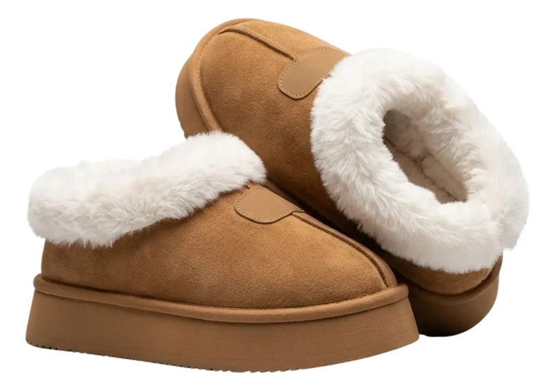 PACK 2 BOTIN MUJER PANTUBOTA CHIPORRO FORRADO, TERMICAS 536 - 6