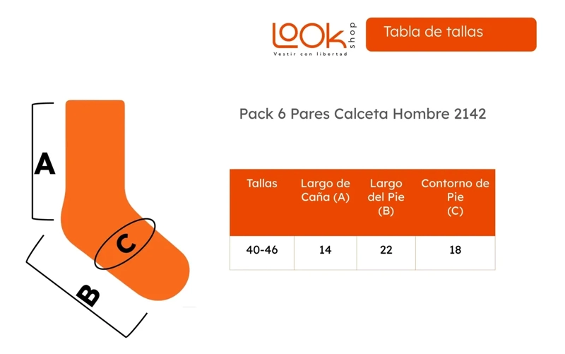 PACK 6 PARES CALCETINES DE LANA TERMICOS GRUESOS INVIERNO 2142 - 6