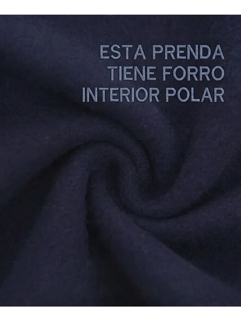 PANTALON BUZO MUJER RECTO SLIM FORRO POLAR 676 - 7