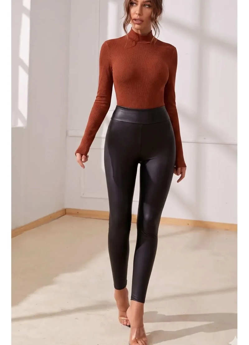 BODY MANGA LARGA MUJER CUELLO ALTO AJUSTABLE MORLEY PREMIUM 9023 - 3