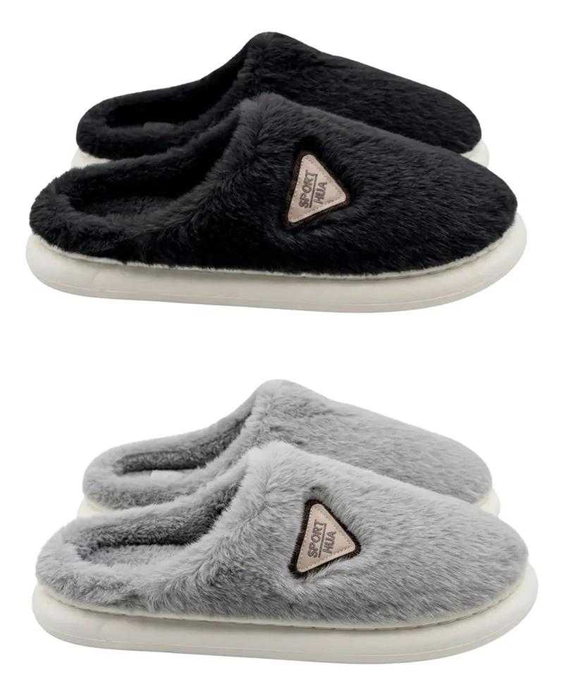 PACK 2 PANTUFLAS CHIPORRO HOMBRE INVIERNO CASUAL CONFORT 811 - 2