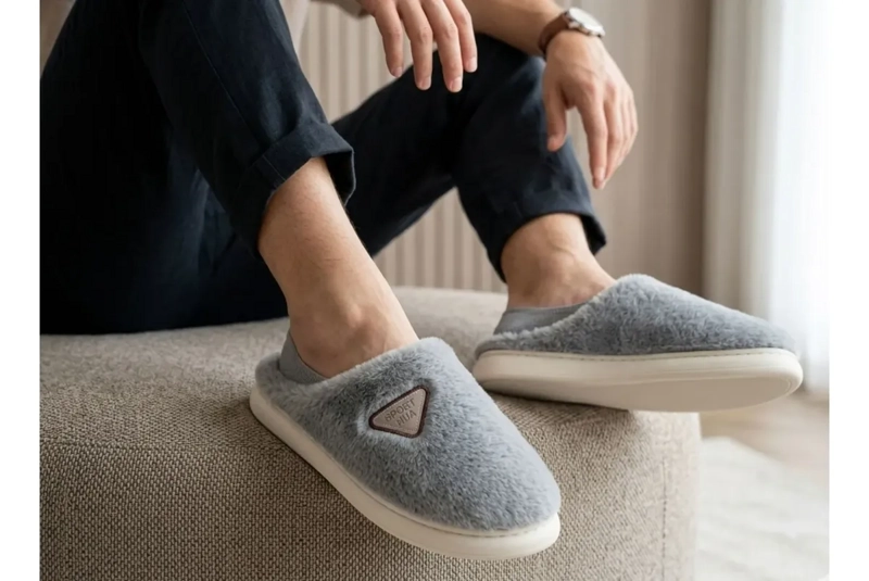 PACK 2 PANTUFLAS CHIPORRO HOMBRE INVIERNO CASUAL CONFORT 811 - 3