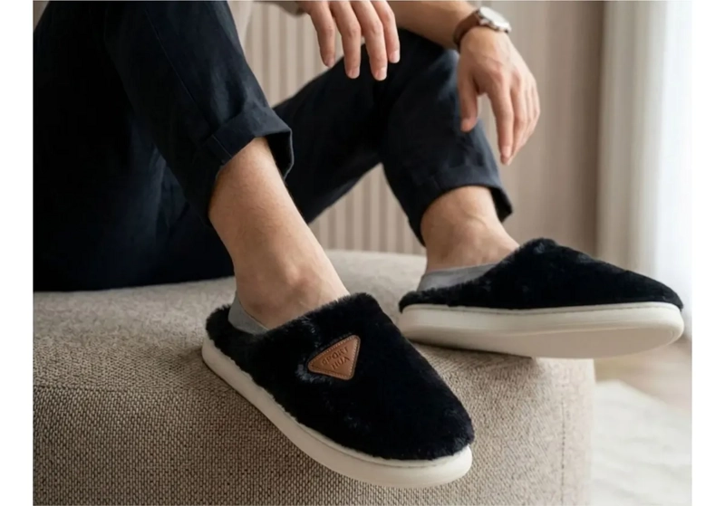 PACK 2 PANTUFLAS CHIPORRO HOMBRE INVIERNO CASUAL CONFORT 811 - 4