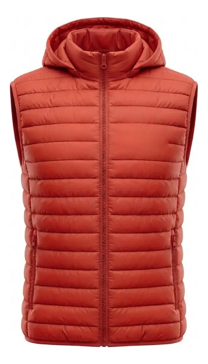 PARKA SIN MANGAS HOMBRE. CHAQUETA PREMIUM EXCELENTE CALIDAD H72 - 4