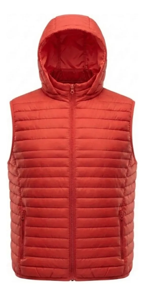 PARKA SIN MANGAS HOMBRE. CHAQUETA PREMIUM EXCELENTE CALIDAD H72 - 6