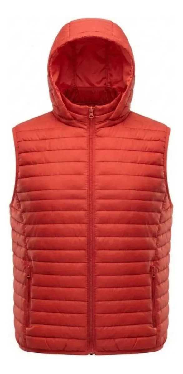 PARKA SIN MANGAS HOMBRE. CHAQUETA PREMIUM EXCELENTE CALIDAD H72 - 6