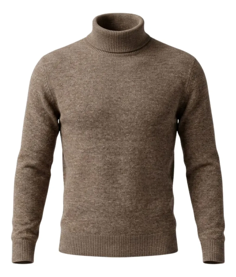 SWEATER TEJIDO HOMBRE CUELLO SUBIDO BEATLE COLORES 189 - 5