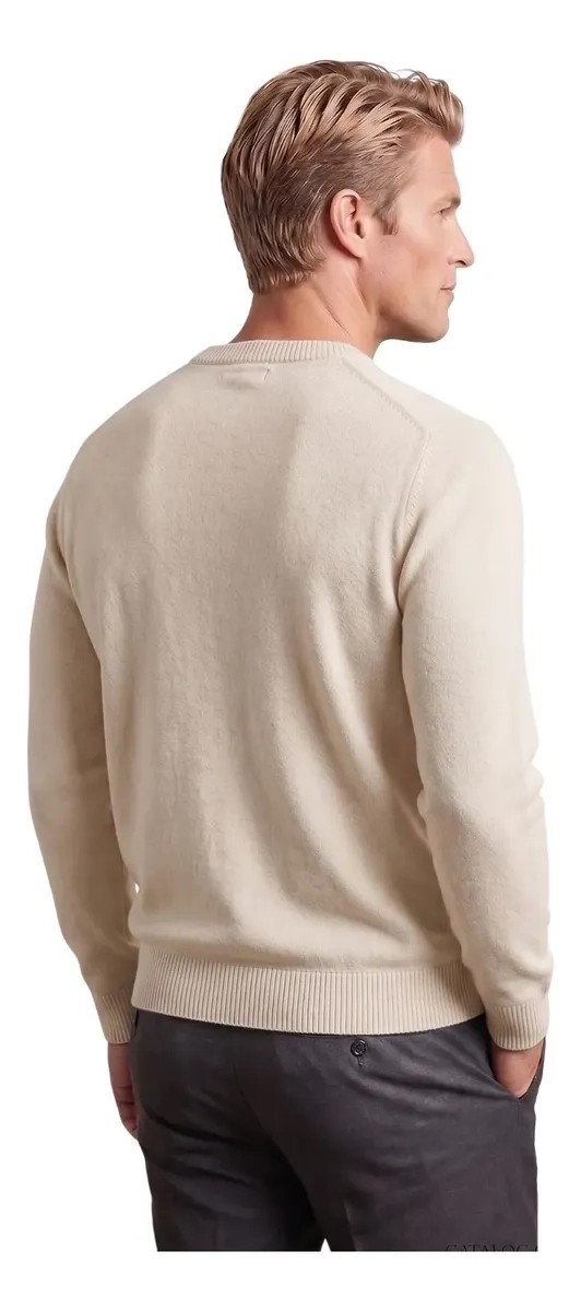 SWEATER TEJIDO HOMBRE CUELLO REDONDO COLORES 188 - 4