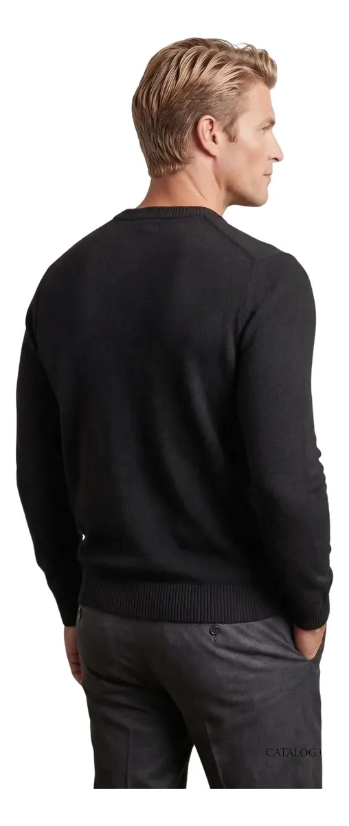 SWEATER TEJIDO HOMBRE CUELLO REDONDO COLORES 188 - 4
