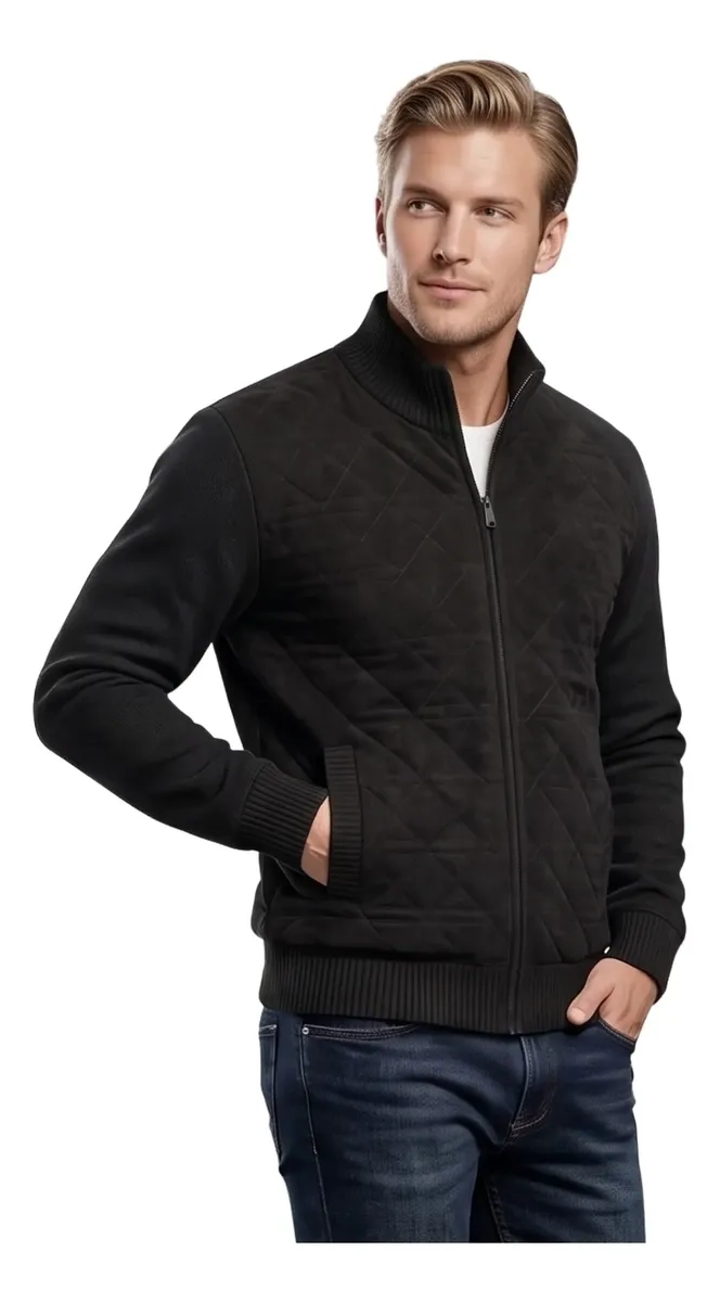 CHAQUETA HOMBRE TIPO CHALECO LANA. FORRO PELUDO INTERIOR 7277 - 3