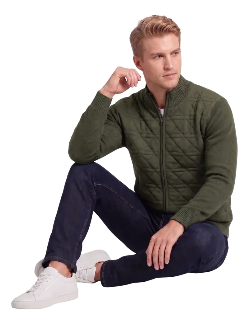 CHAQUETA HOMBRE TIPO CHALECO LANA. FORRO PELUDO INTERIOR 7277 - 3