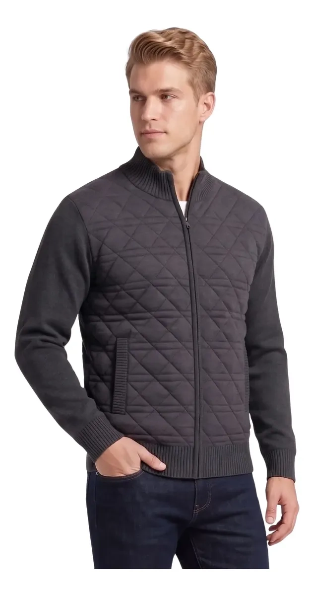 CHAQUETA HOMBRE TIPO CHALECO LANA. FORRO PELUDO INTERIOR 7277 - 3