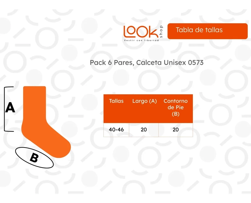 PACK 6 PARES CALCETA, PREMIUM ANTIBACTERIALES, SIN COSTURA 0573 - 8