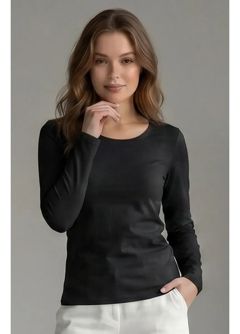 PACK 4 CAMISETA INVIERNO MUJER FORRO POLAR ELASTICADA COLORES 301 - 5