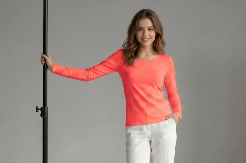 PACK 4 CAMISETA INVIERNO MUJER FORRO POLAR ELASTICADA COLORES 301 - 6