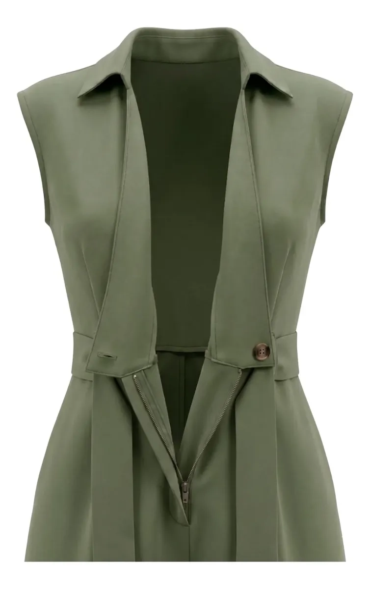 ENTERITO JUMPSUIT PALAZZO LARGO ELEGANTE CASUAL FIESTA MUJER 3386 - 6