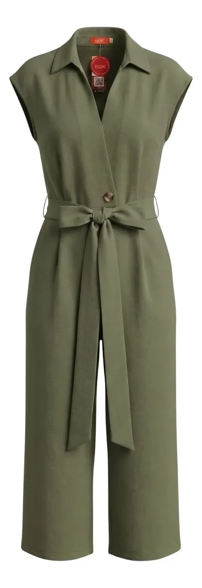 ENTERITO JUMPSUIT PALAZZO LARGO ELEGANTE CASUAL FIESTA MUJER 3386 - 7