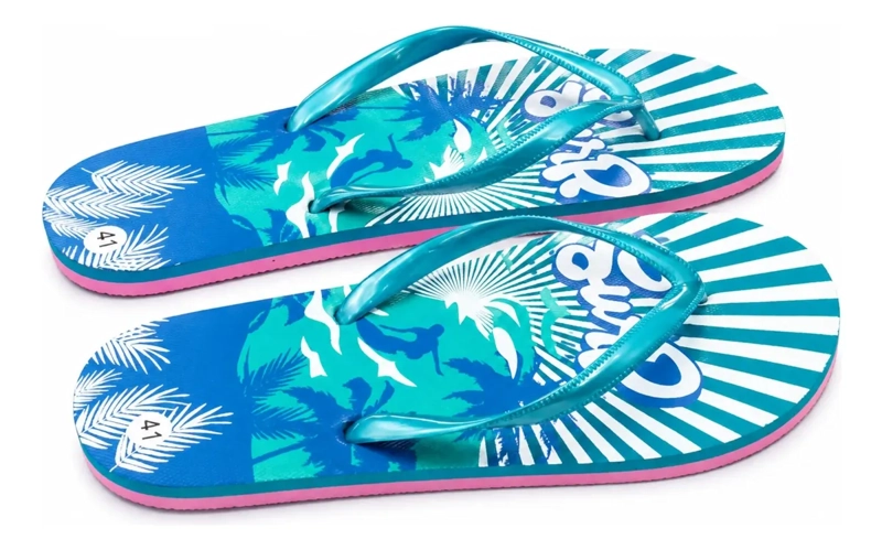 PACK 2 PARES HAWAIANAS, CHALAS SANDALIAS DE HOMBRE Y MUJER 854 - 5