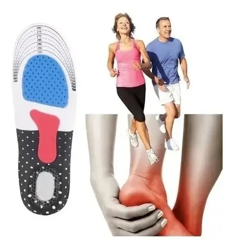 PAR PLANTILLAS ORTOPEDICAS AJUSTABLES ESPOLON FASCITIS - 2