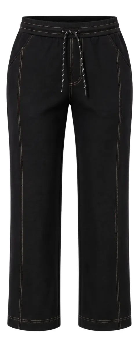 PANTALON MUJER RECTO TIRO ALTO WIDE COLORES 7001 - 5