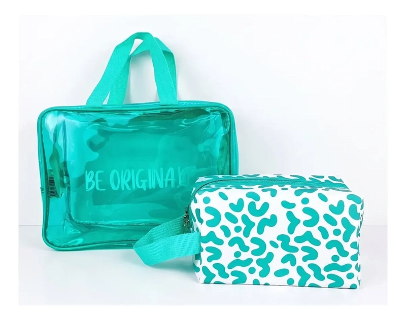SET DE 2 ESTUCHES FOREVER COSMETIQUEROS REGALO PERFECTO 848 - 7