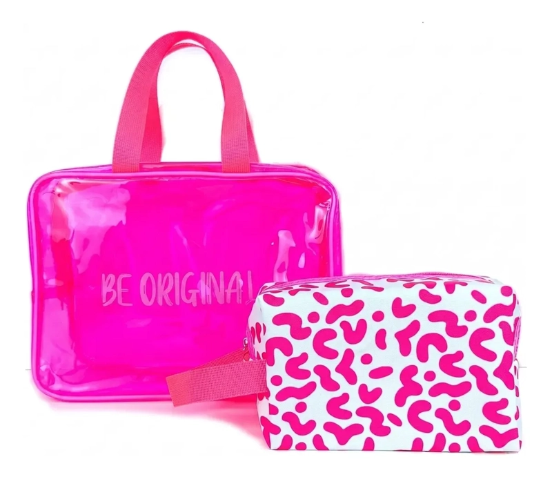 SET DE 2 ESTUCHES FOREVER COSMETIQUEROS REGALO PERFECTO 848 - 7