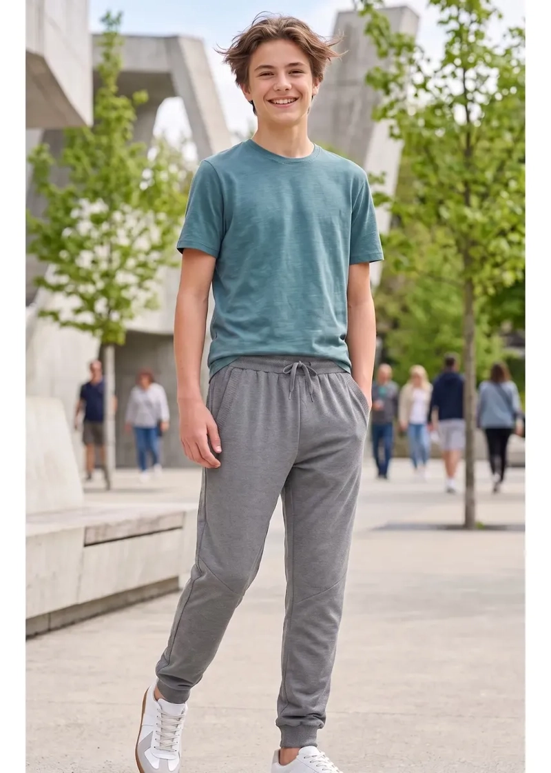 PACK 3 PANTALON BUZO LOL@S ALGODON SIN FORRO POLAR 213 - 5